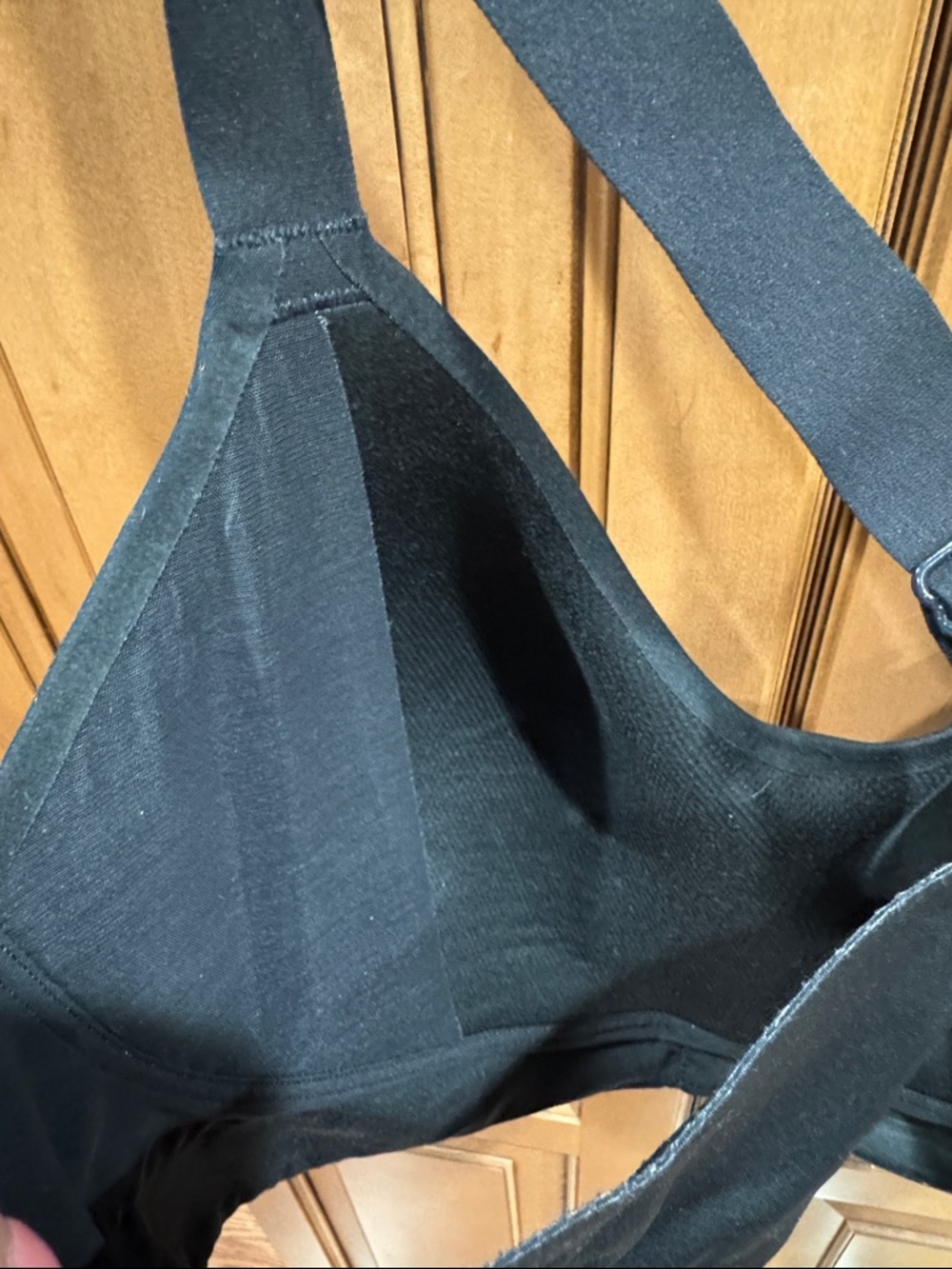 Victoria Secret Black Seamless Wireless Bralette with adjustable straps, XLG - Picture 5 of 7